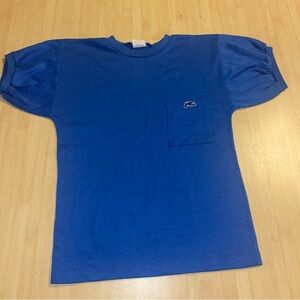 Vintage Garan Kids 80s Balloon Short Sleeve Shirt Single Stitch USA Made 7?